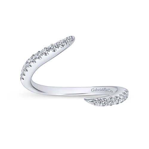 18K White Gold Matching Wedding Band