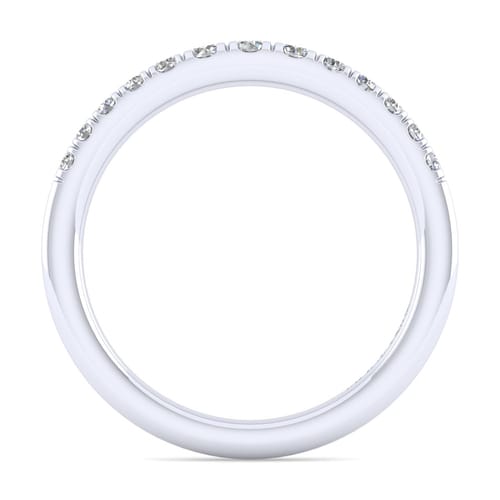 18K White Gold Matching Wedding Band 18K White Gold Matching Wedding Band
