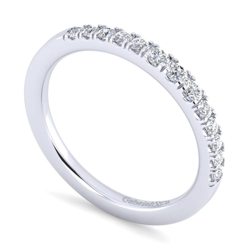 18K White Gold Matching Wedding Band 18K White Gold Matching Wedding Band