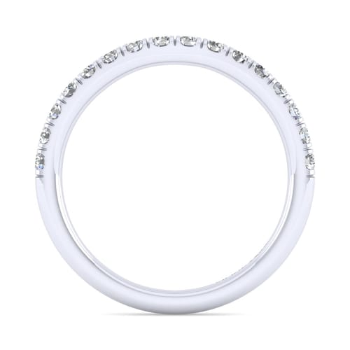 18K White Gold Matching Wedding Band 18K White Gold Matching Wedding Band