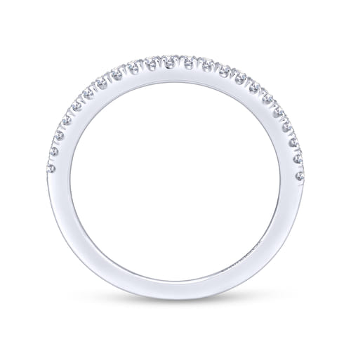 18K White Gold Matching Wedding Band 18K White Gold Matching Wedding Band