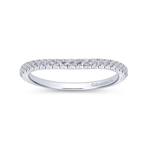 18K White Gold Matching Wedding Band 18K White Gold Matching Wedding Band