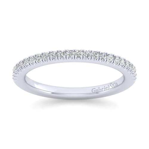 18K White Gold Matching Wedding Band 18K White Gold Matching Wedding Band