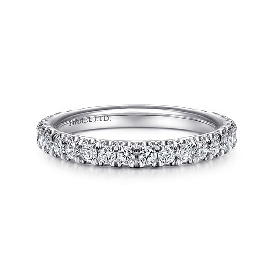 Gabriel - 18K White Gold Matching Wedding Band