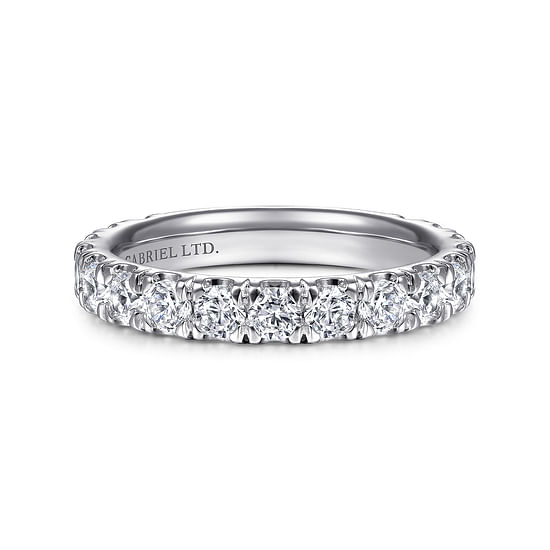 Gabriel - 18K White Gold Matching Wedding Band