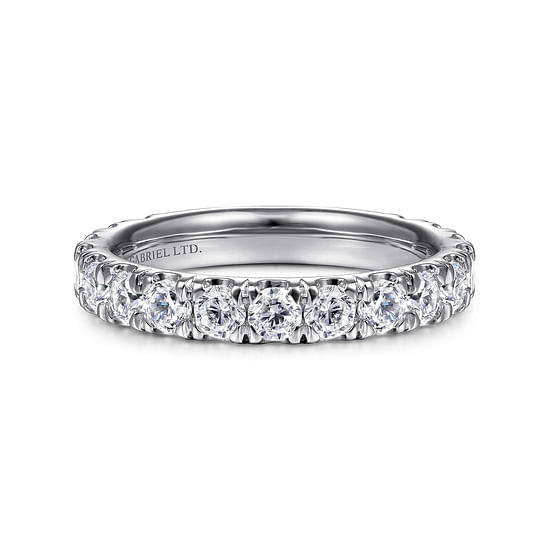 Gabriel - 18K White Gold Matching Wedding Band