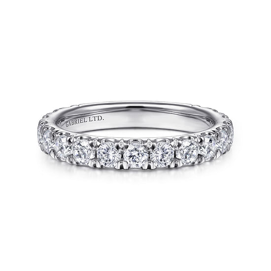 Gabriel - 18K White Gold Matching Wedding Band