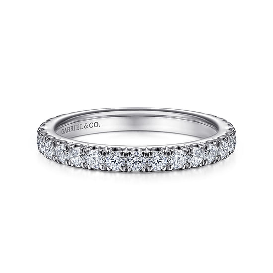 Gabriel - 18K White Gold Matching Wedding Band