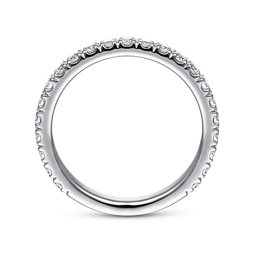 18K White Gold Matching Wedding Band