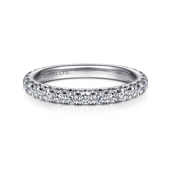 Gabriel - 18K White Gold Matching Wedding Band