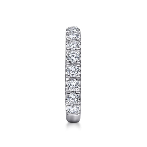 18K White Gold Matching Wedding Band