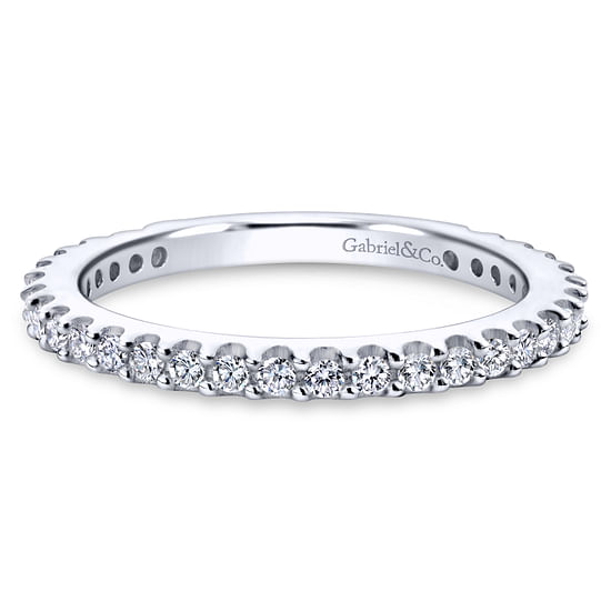 Gabriel - 18K White Gold Matching Wedding Band