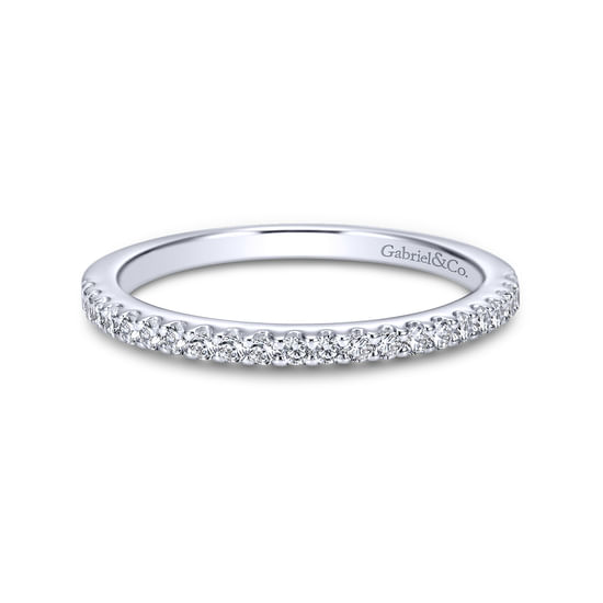 Gabriel - 18K White Gold Matching Wedding Band