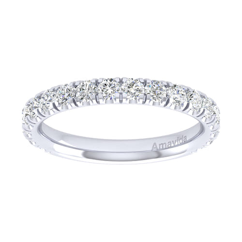 18K White Gold Matching Wedding Band 18K White Gold Matching Wedding Band