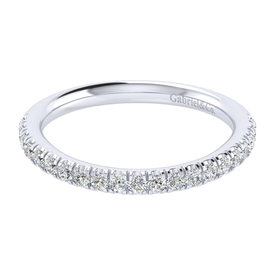 Gabriel - 18K White Gold Matching Wedding Band