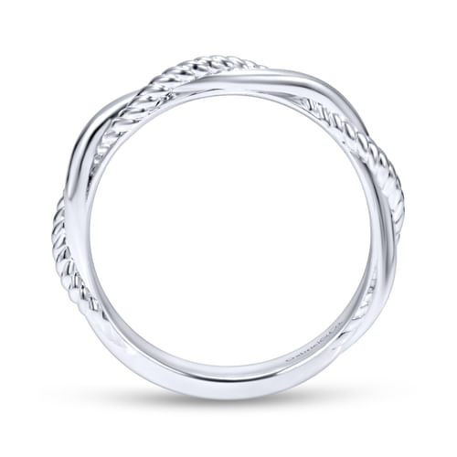 18K White Gold Matching Wedding Band