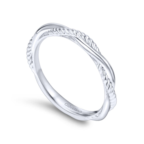 18K White Gold Matching Wedding Band