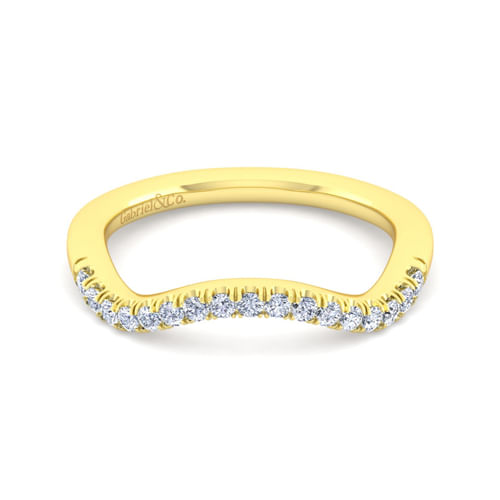 18K Yellow Gold Matching Wedding Band