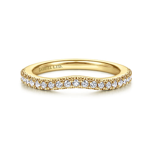 18K Yellow Gold Matching Wedding Band