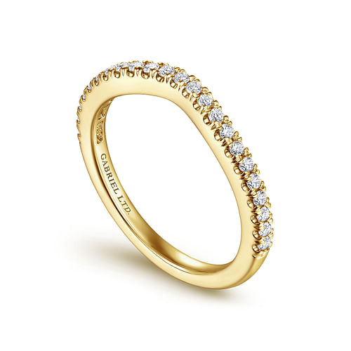 18K Yellow Gold Matching Wedding Band