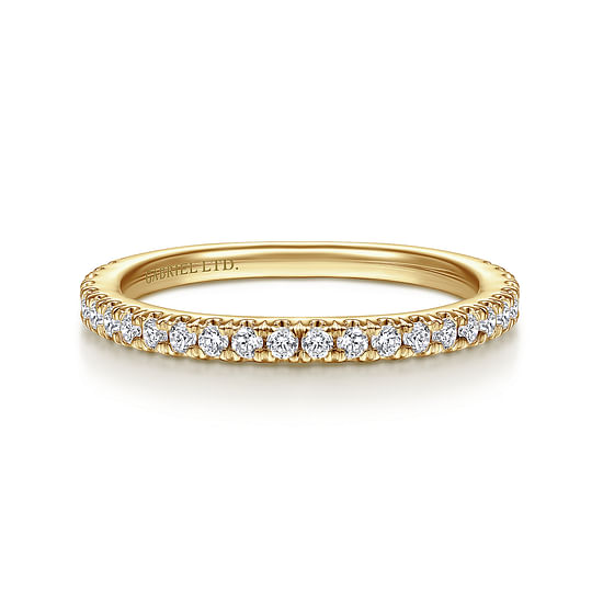 Gabriel - 18K Yellow Gold Matching Wedding Band