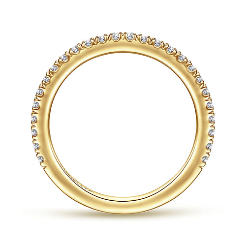 18K Yellow Gold Matching Wedding Band