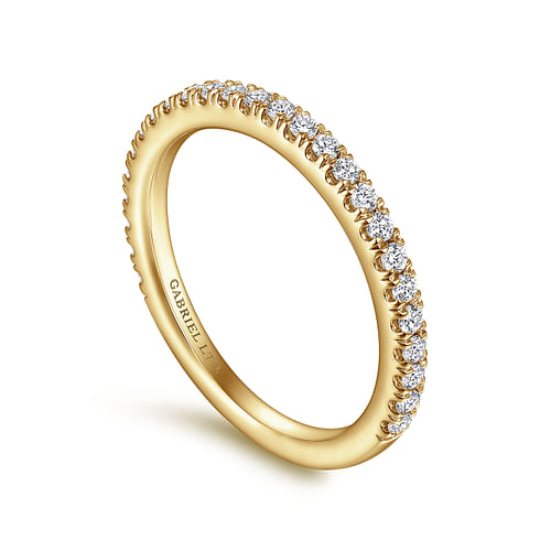 18K Yellow Gold Matching Wedding Band