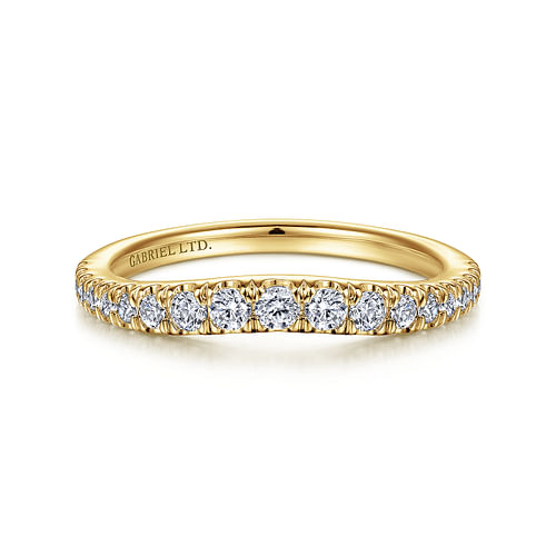 18K Yellow Gold Matching Wedding Band