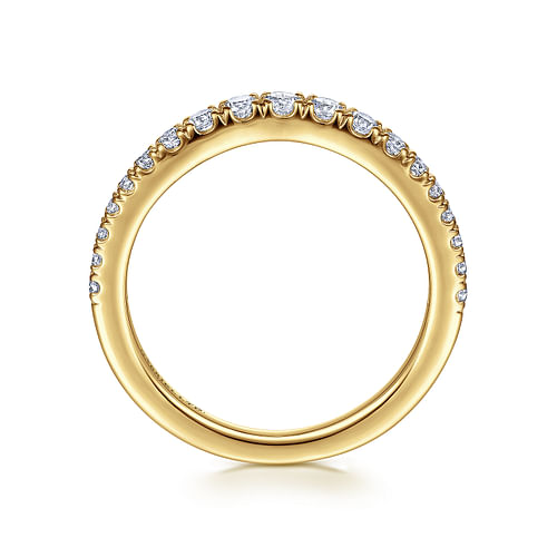 18K Yellow Gold Matching Wedding Band