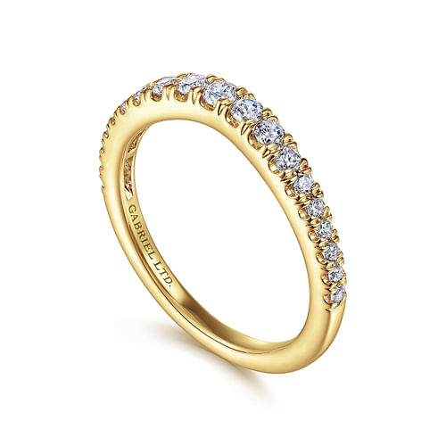 18K Yellow Gold Matching Wedding Band