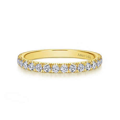 18K Yellow Gold Matching Wedding Band