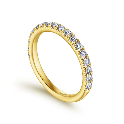 18K Yellow Gold Matching Wedding Band