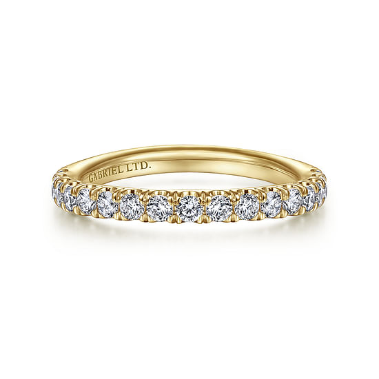 Gabriel - 18K Yellow Gold Matching Wedding Band