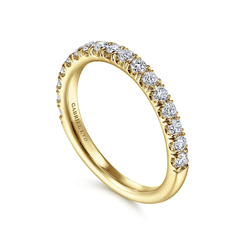 18K Yellow Gold Matching Wedding Band