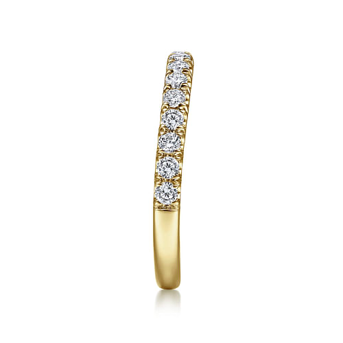 18K Yellow Gold Matching Wedding Band