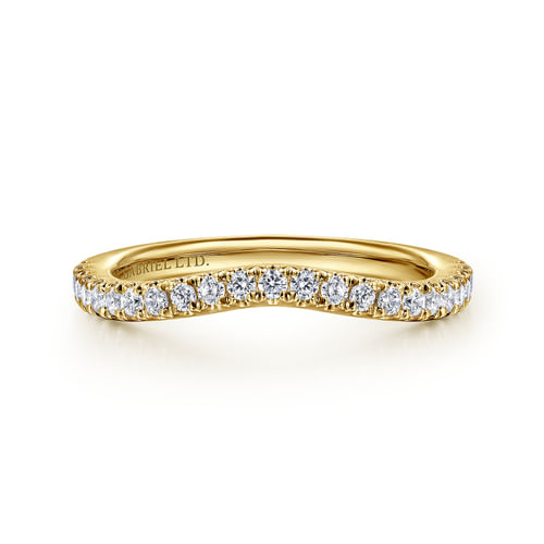 18K Yellow Gold Matching Wedding Band