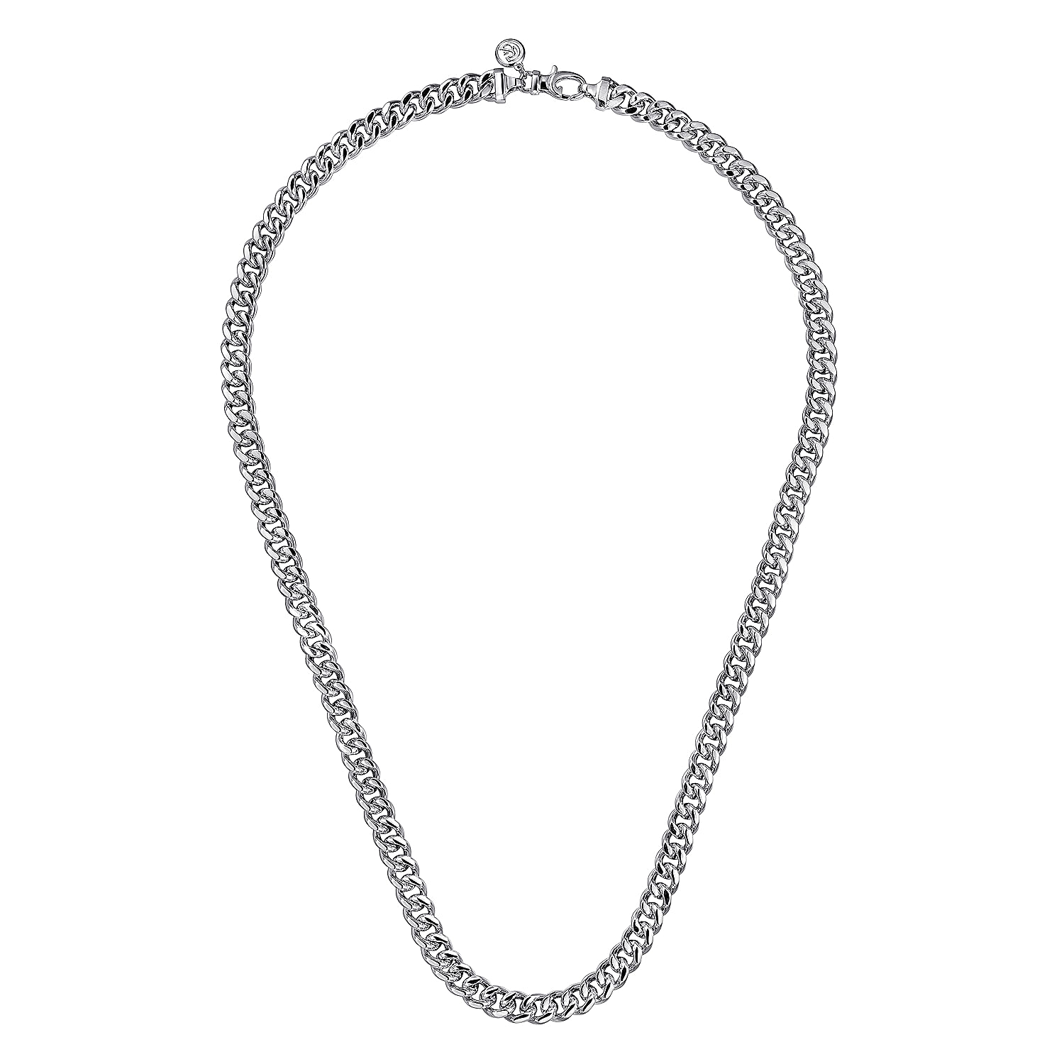 20 Inch 925 Sterling Silver Solid Cuban Link Chain Necklace