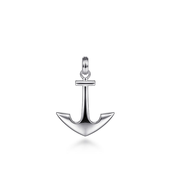 Gabriel - 925 Sterling Silver Anchor Pendant