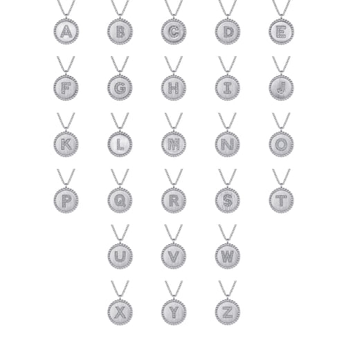 925 Sterling Silver Bujukan Diamond  Initial A Necklace