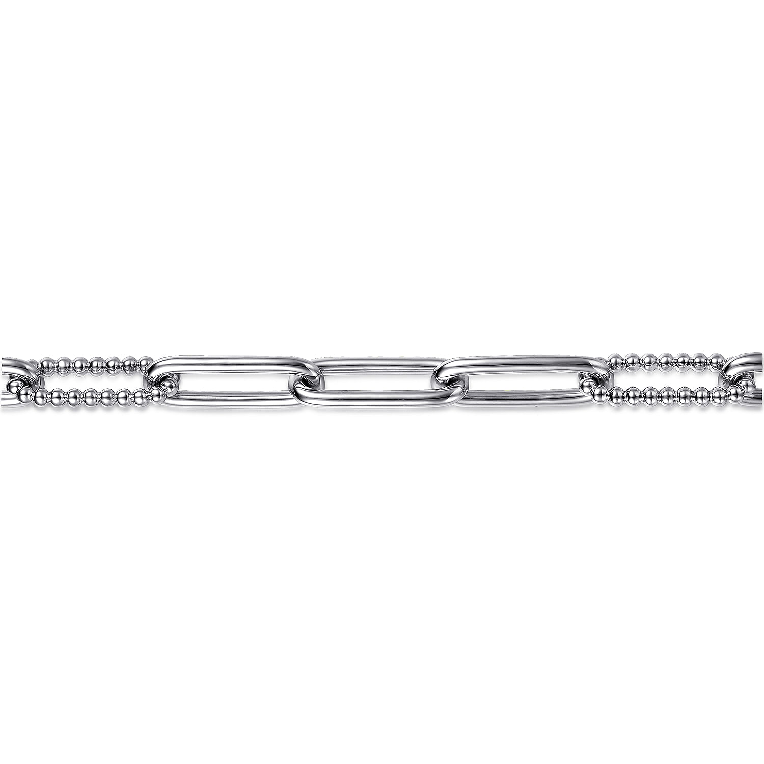 925 Sterling Silver Bujukan Link Bracelect