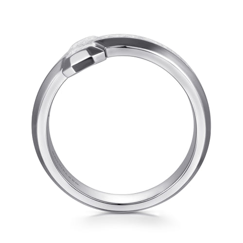 925 Sterling Silver Cross Men's Faceted Ring 925 Sterling Silver Cross Men's Faceted Ring