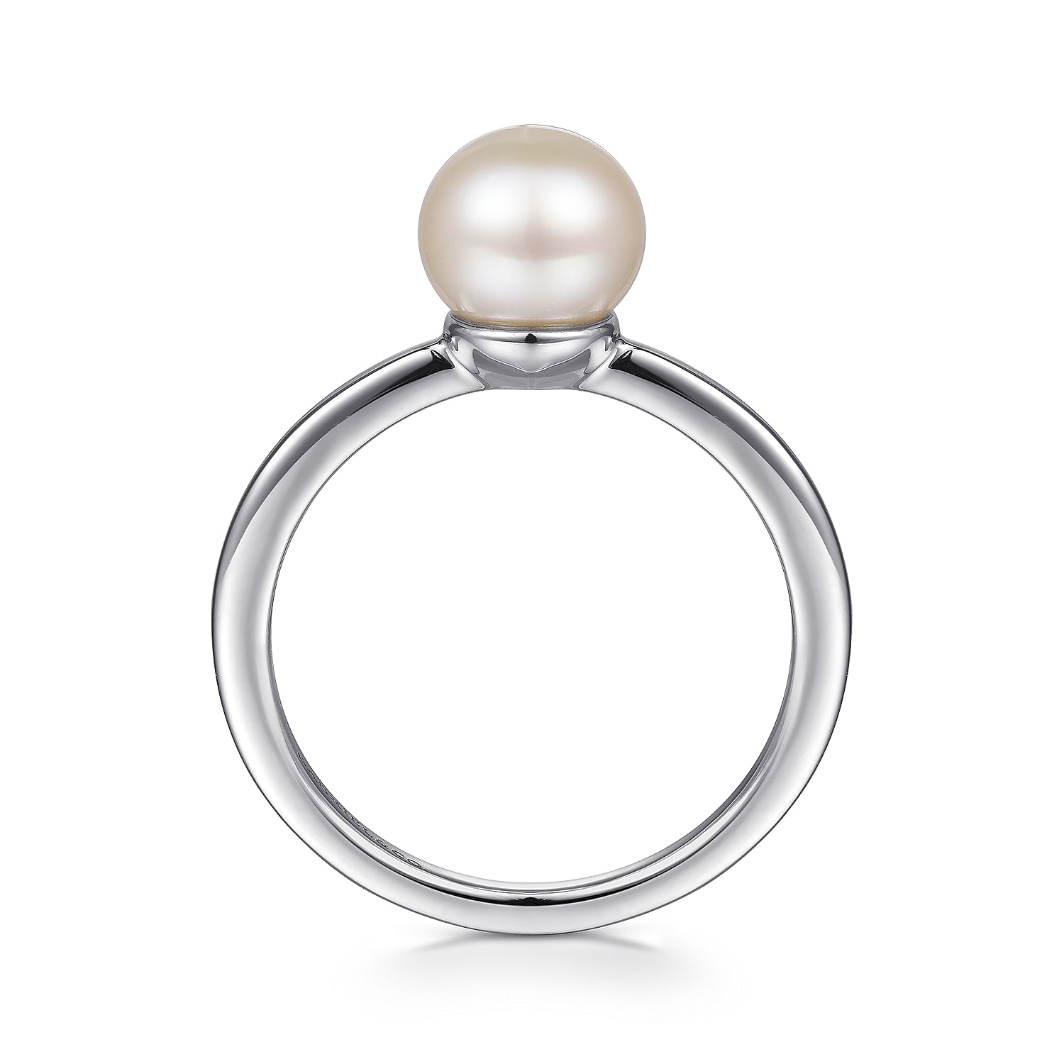 925 Sterling Silver Pearl Ring
