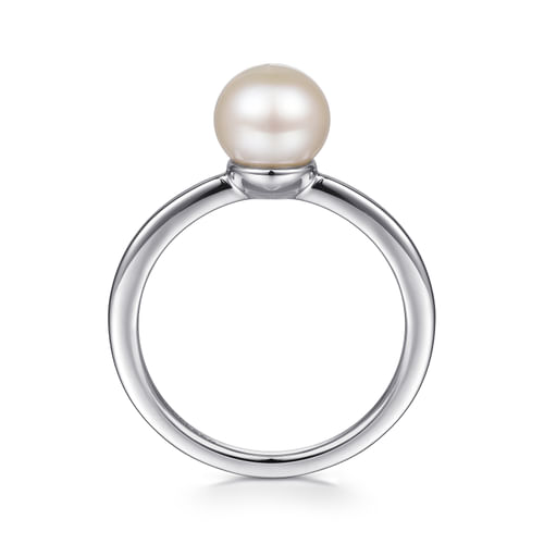 925 Sterling Silver Pearl Ring