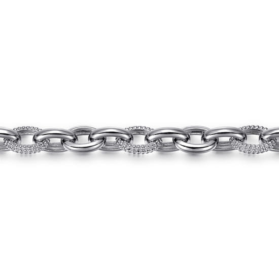 925 Sterling Silver Tennis Bracelet-Bujukan  angle 2