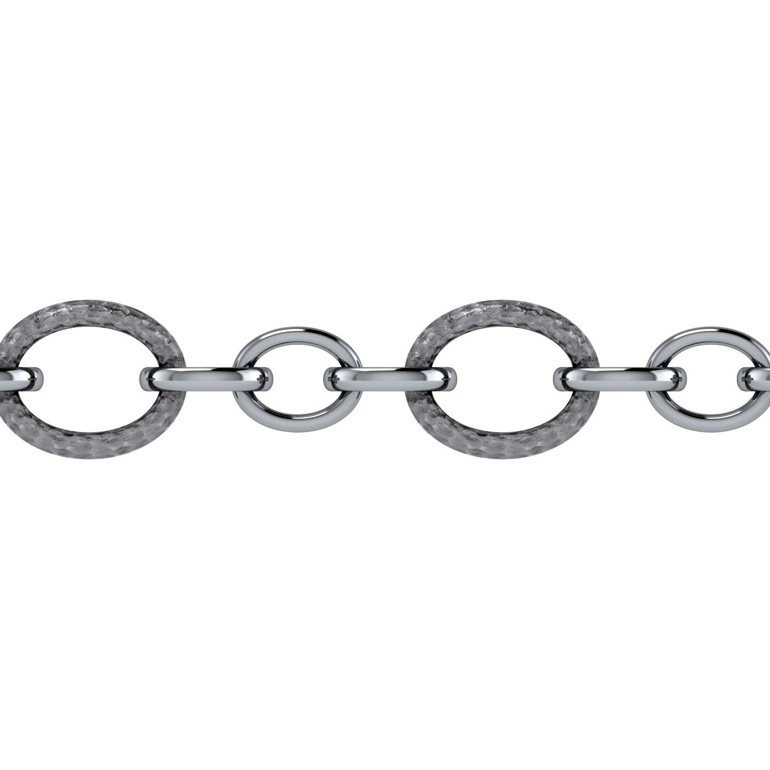 925 Sterling Silver Toggle Link Chain Bracelet