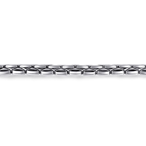 925 Sterling Silver Tubular Chain Bracelet