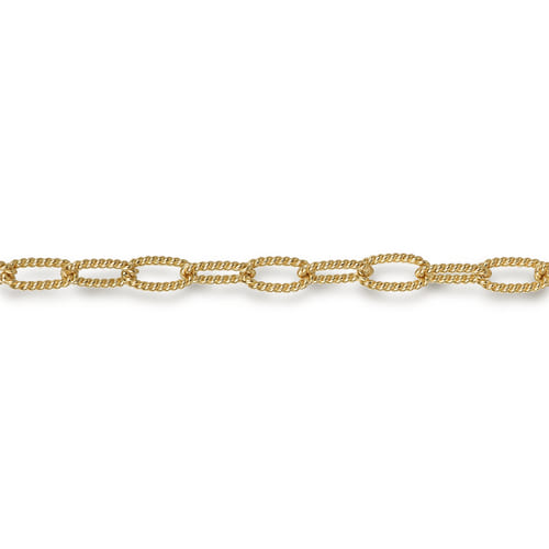 Chain Bracelet 14K Yellow Gold