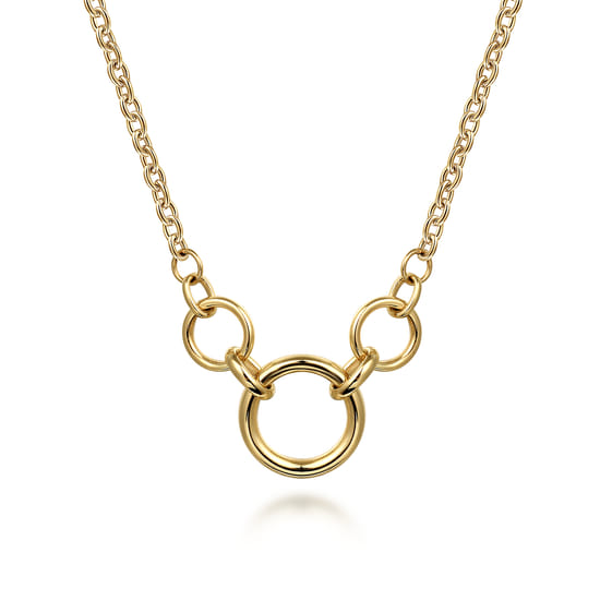 Chain Necklace 14K Yellow Gold Link