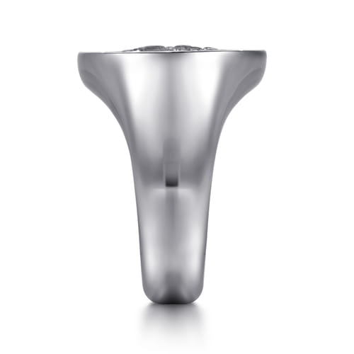 Emboss Signet Wide Band 925 Sterling Silver Emboss Signet Wide Band 925 Sterling Silver