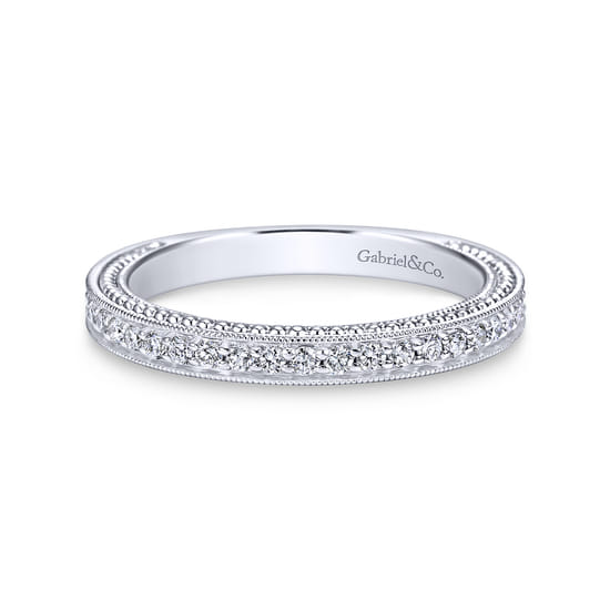 Gabriel - Platinum   Matching Wedding Band